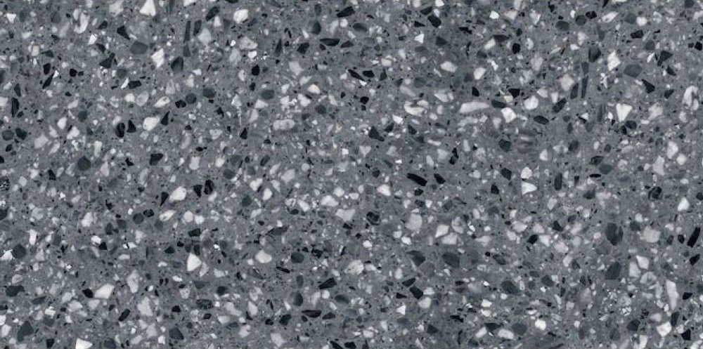 12x24 Modern Terrazzo Black Matte