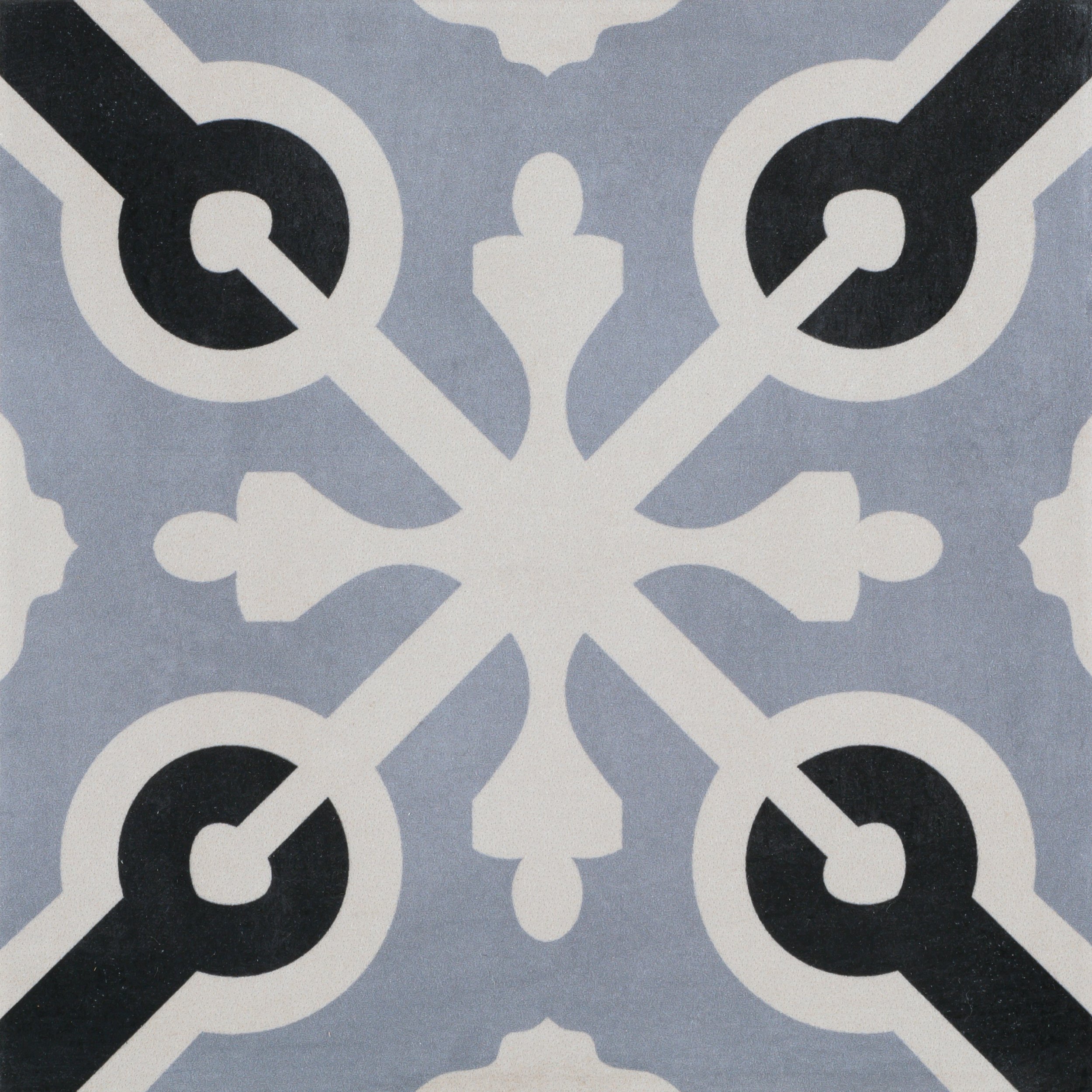Mavis 9x9 Deco Matte Porcelain Tile