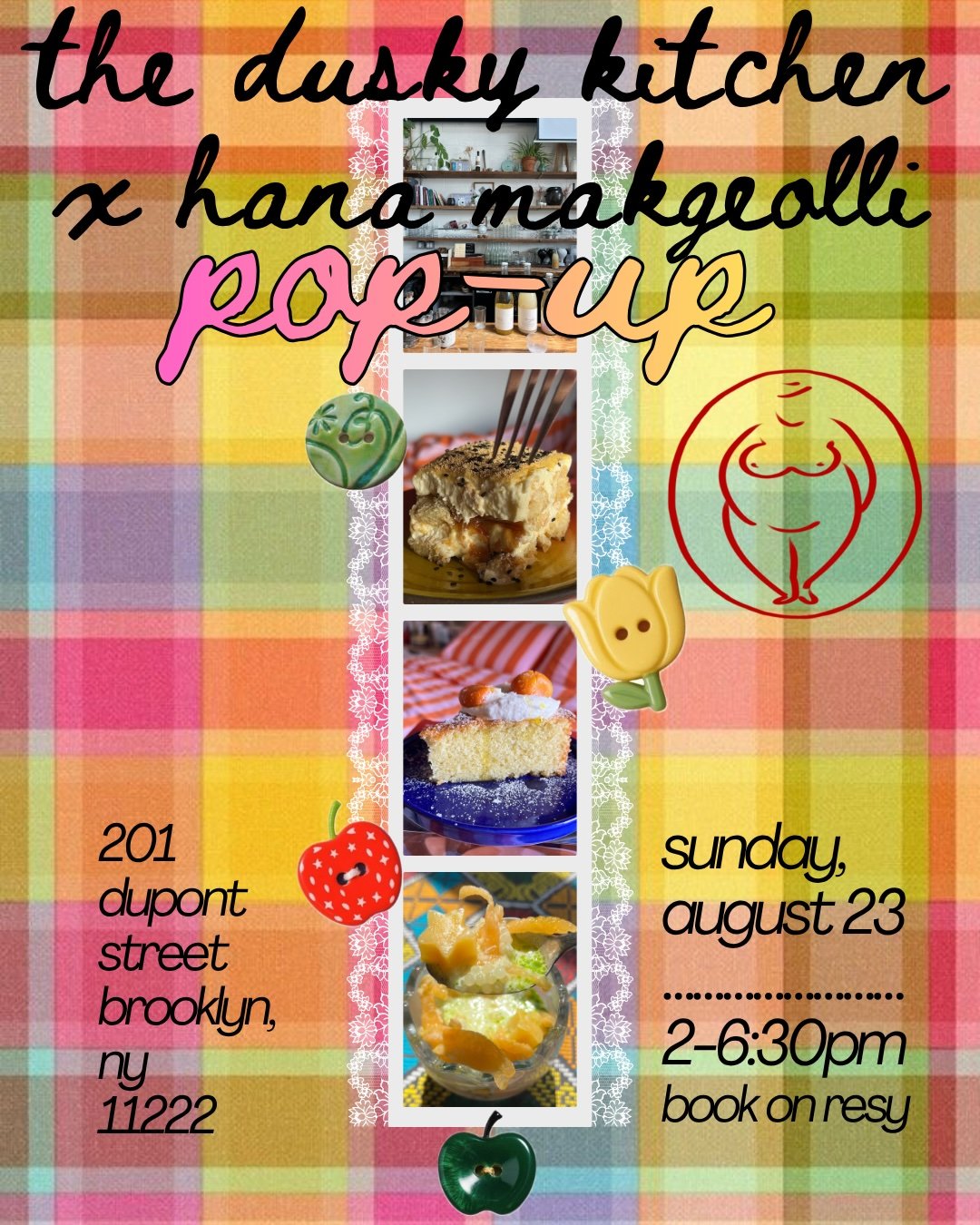 The Dusky Kitchen x Hana Makgeolli Dessert Pop-up