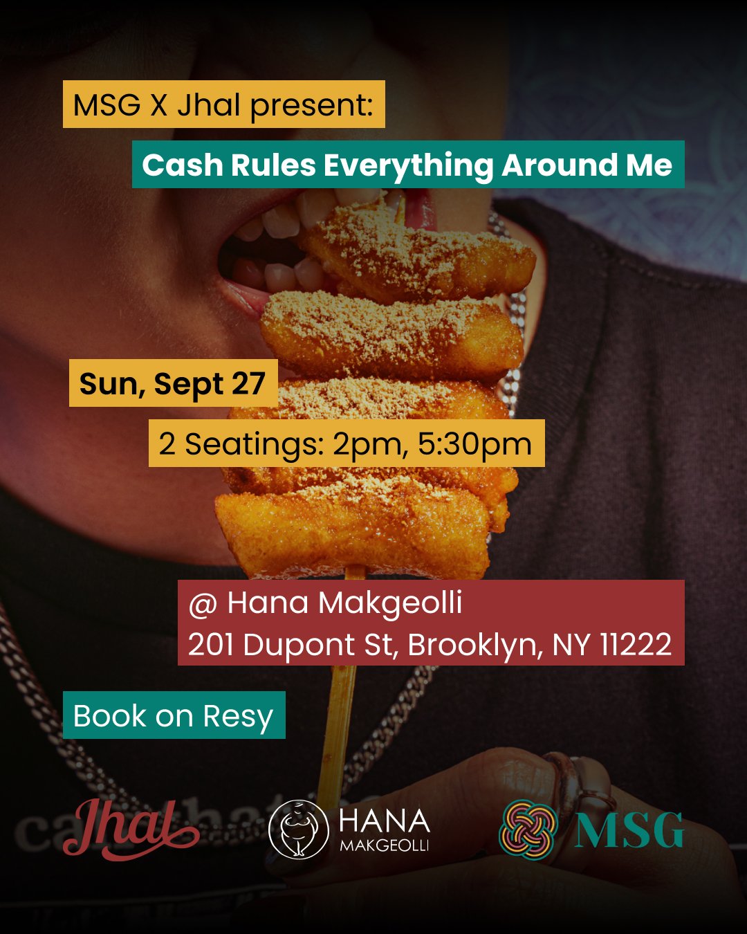 MSG x Jhal x Hana: Welcome to the Neighborhood