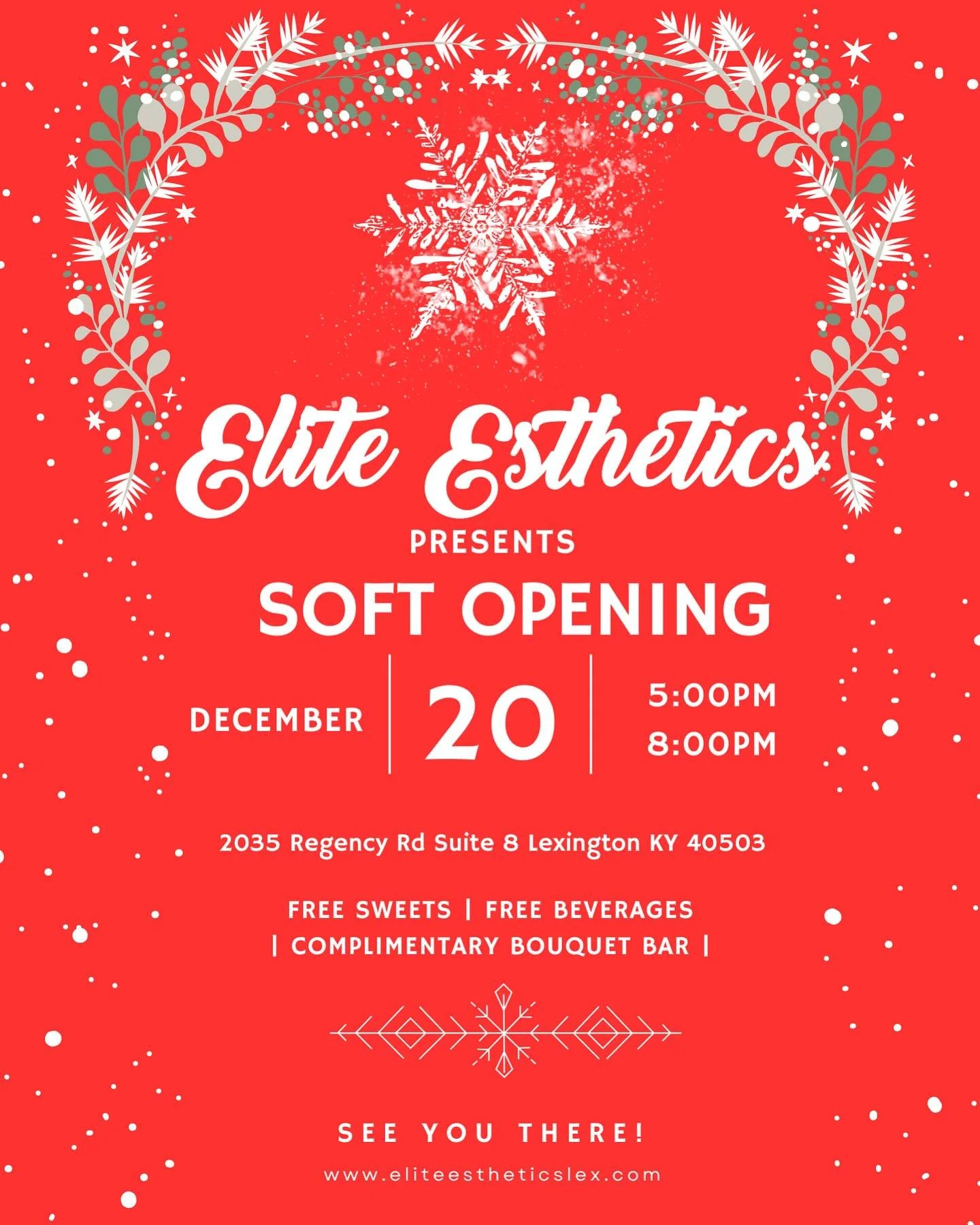 You&rsquo;re invited to my soft opening on Friday Dec 20th, featuring complimentary consultations, exclusive gifts, and delicious treats 💕

Also, my neighbor @rougecosmetictattoo will be running a Xmas Flash Sale for her business! 

Please reach out