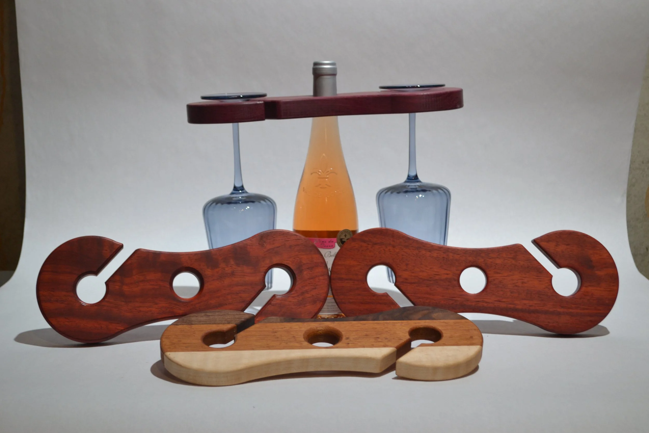 Curved Wine Glass Holder