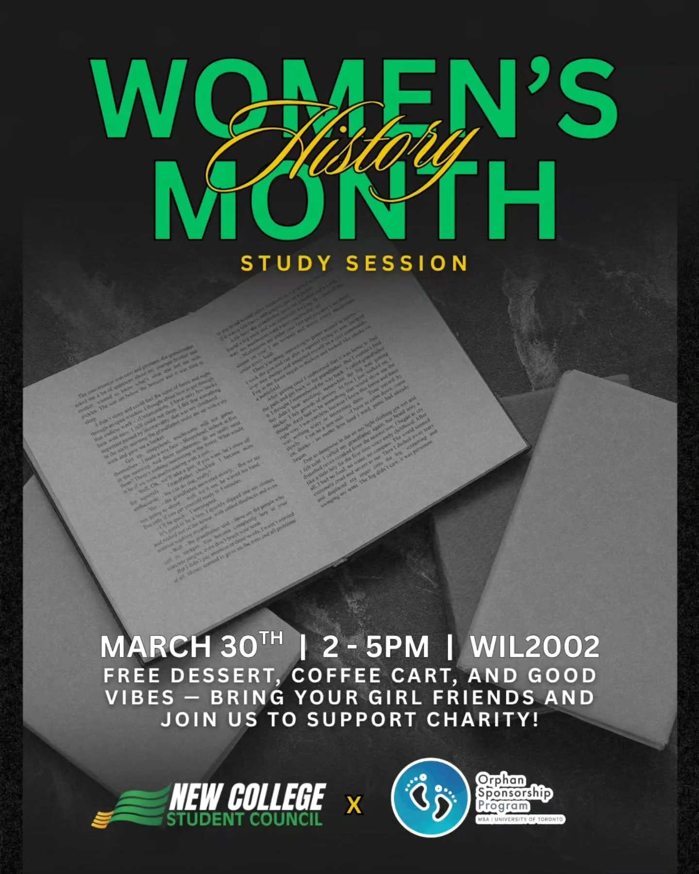 👩&zwj;🏫 Education &amp; Philanthrophy Week, Day 1! 👭

Join us for our Women&rsquo;s History Month Study Session: Girl&rsquo;s Lock In! We&rsquo;re kicking off Education &amp; Philanthropy Week with a cozy afternoon dedicated to focus, friendship, 
