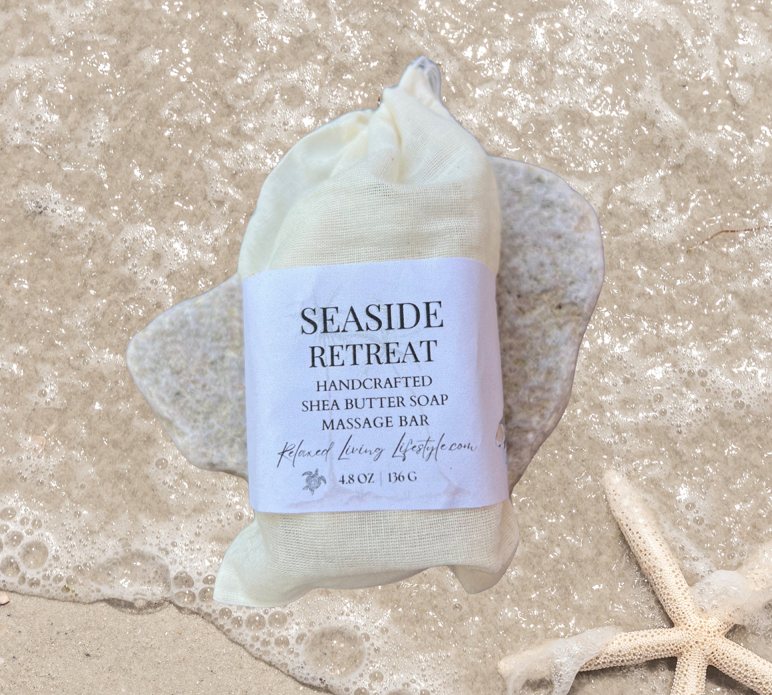Seaside Retreat Shea Butter Massage Bar