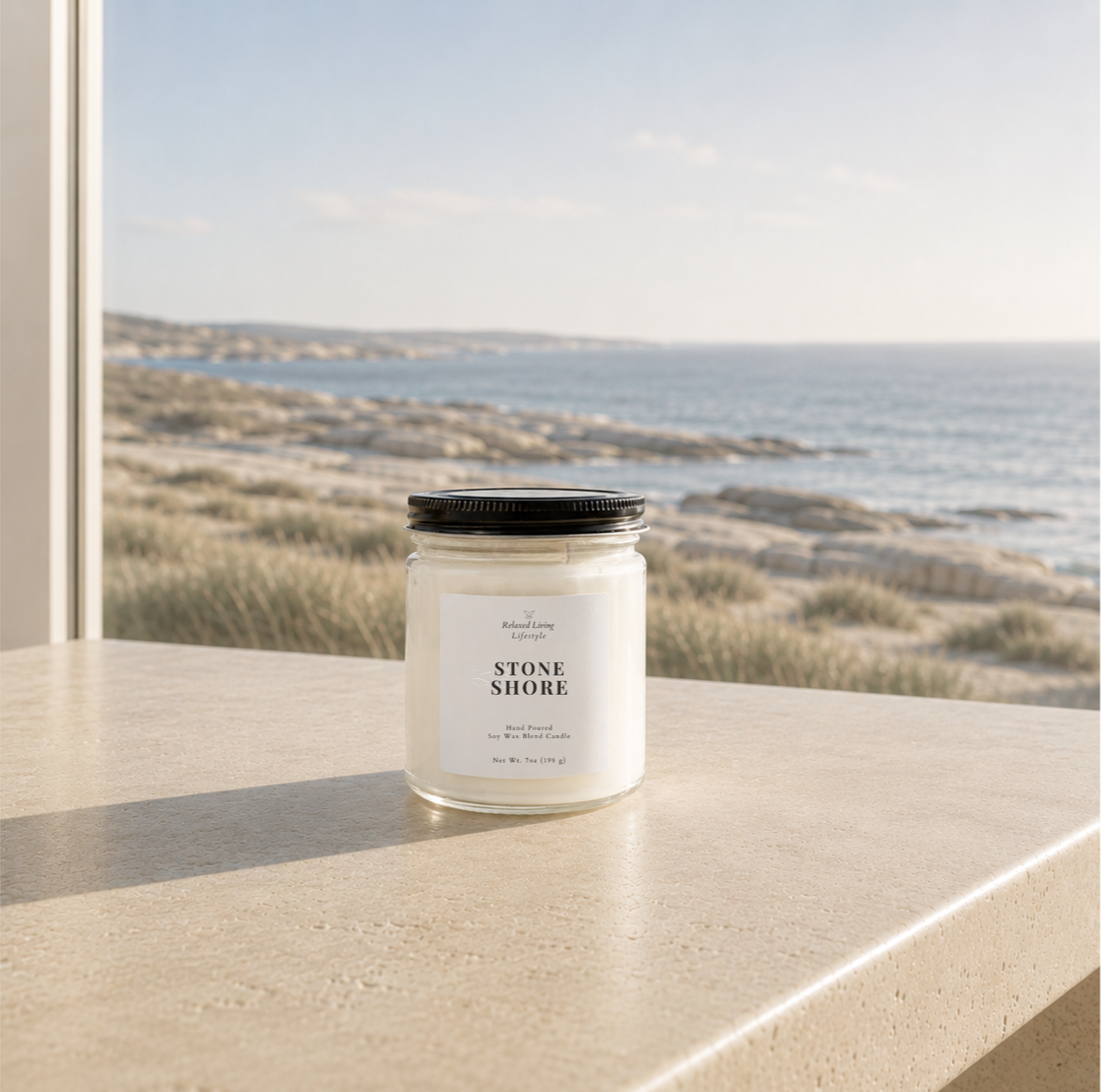 Stone Shore  Soy Candle 7 oz