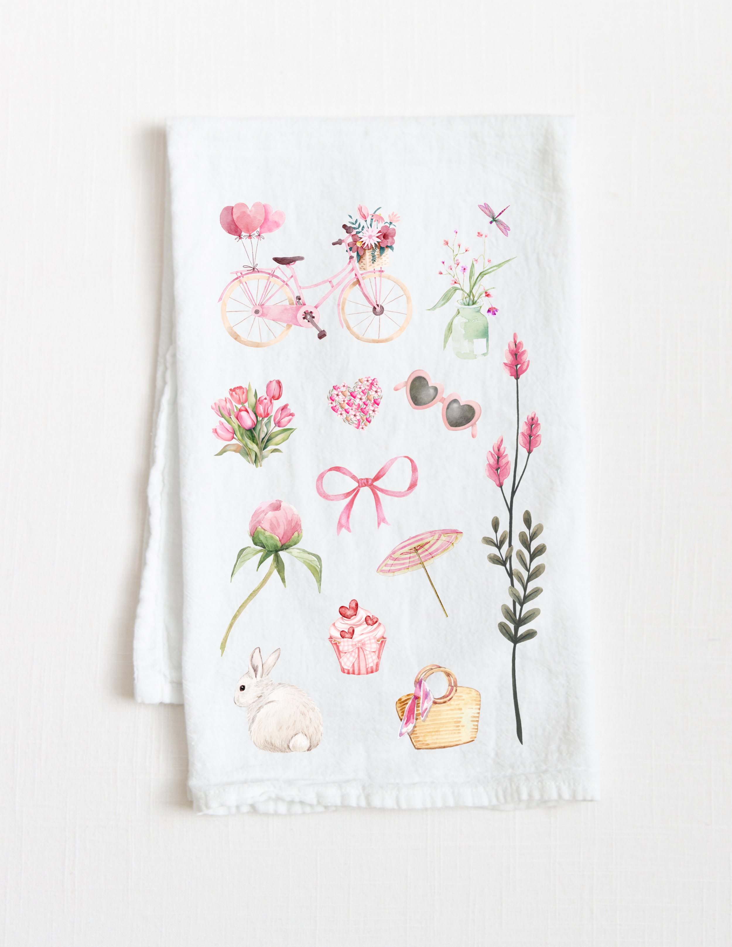 Spring Time Cotton Tea Towel