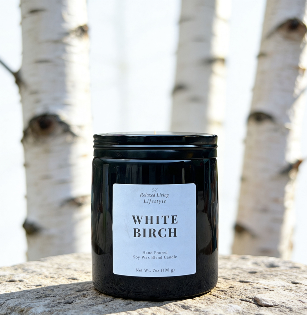 White Birch Soy Candle 7oz