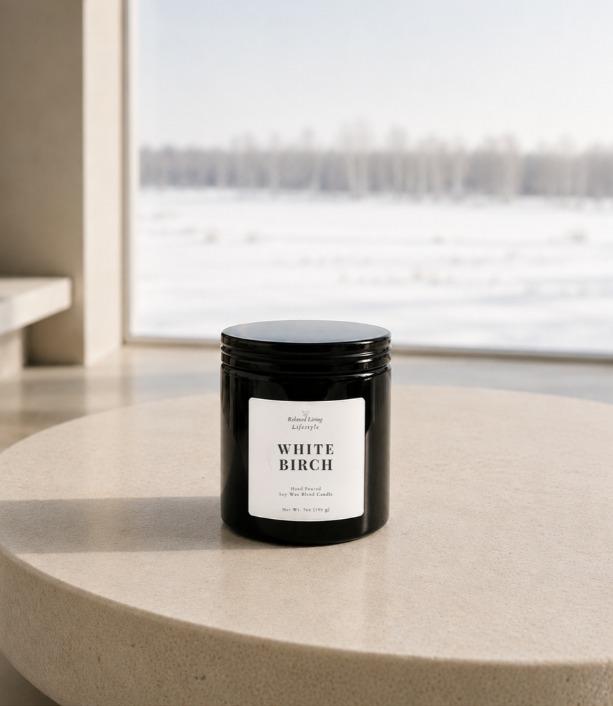 White Birch Soy Candle 7oz