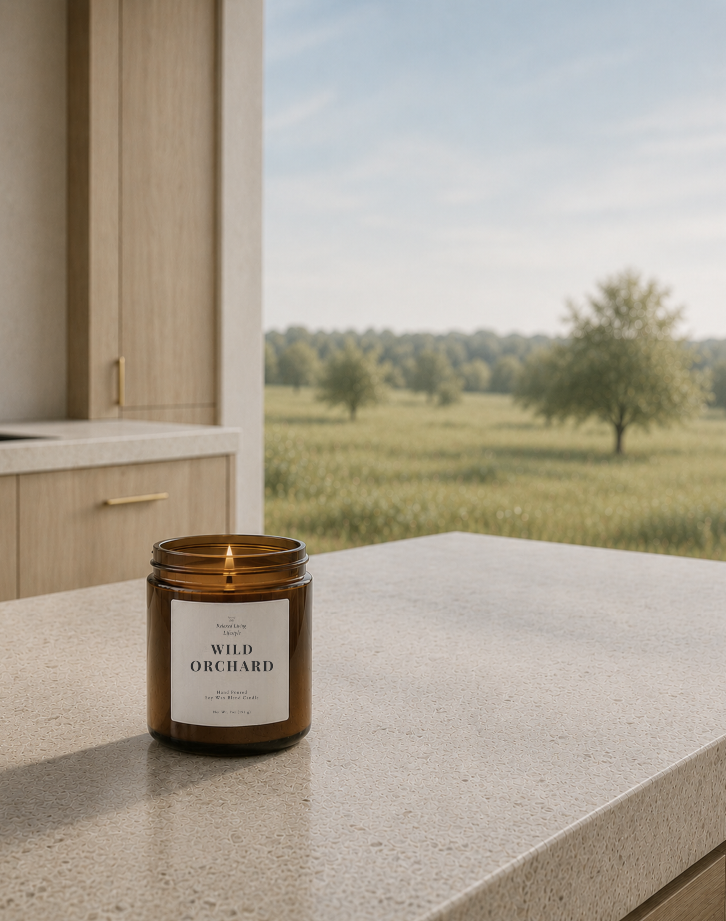 Wild Orchard Soy Candle 7oz