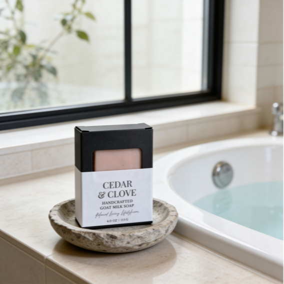 Cedar & Clove Goat Milk Soap