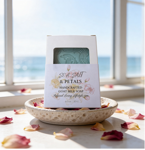 Sea Salt & Petals Handcrafted Goat Milk Soap