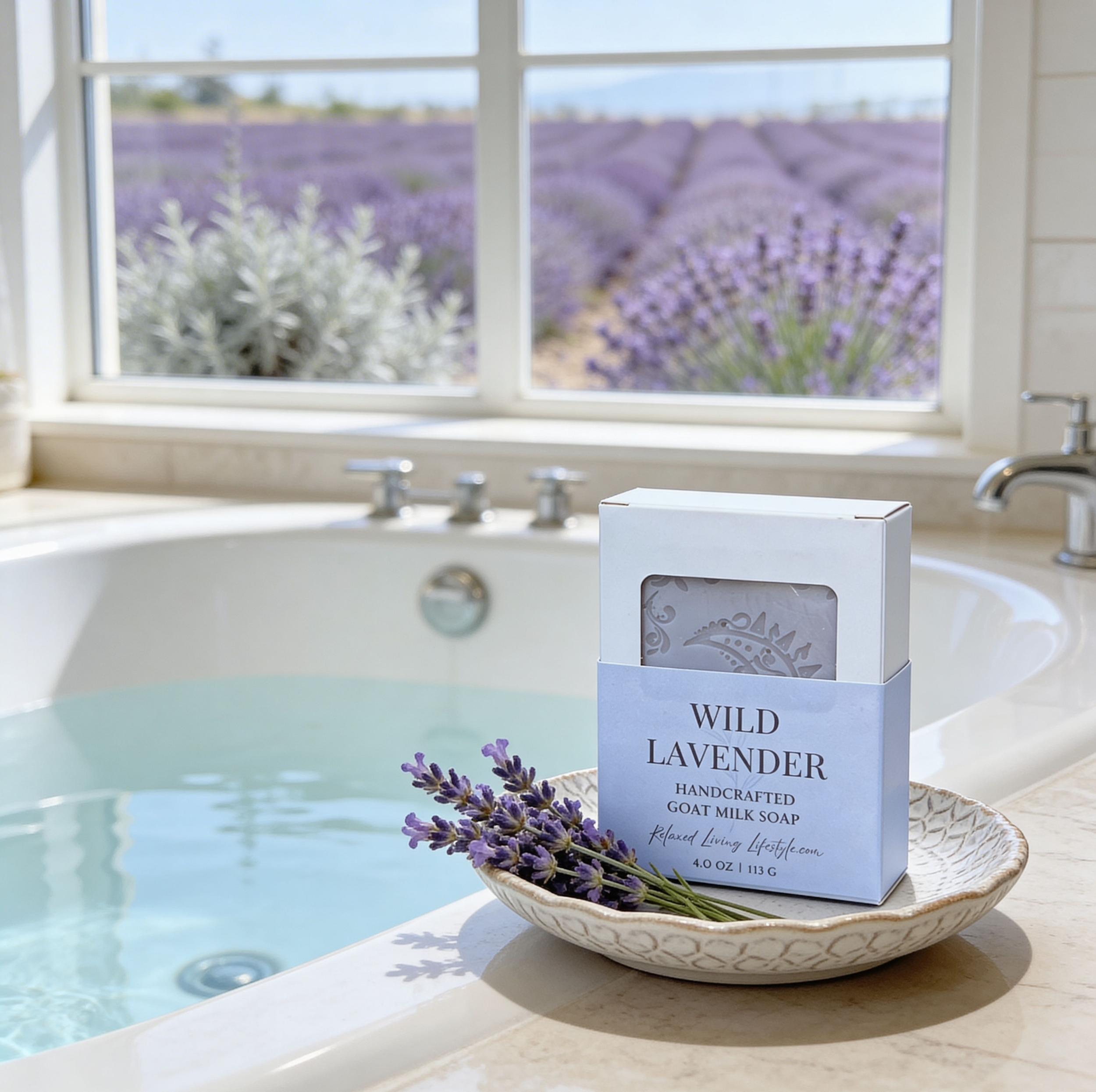 Wild Lavender Goat Milk Soap