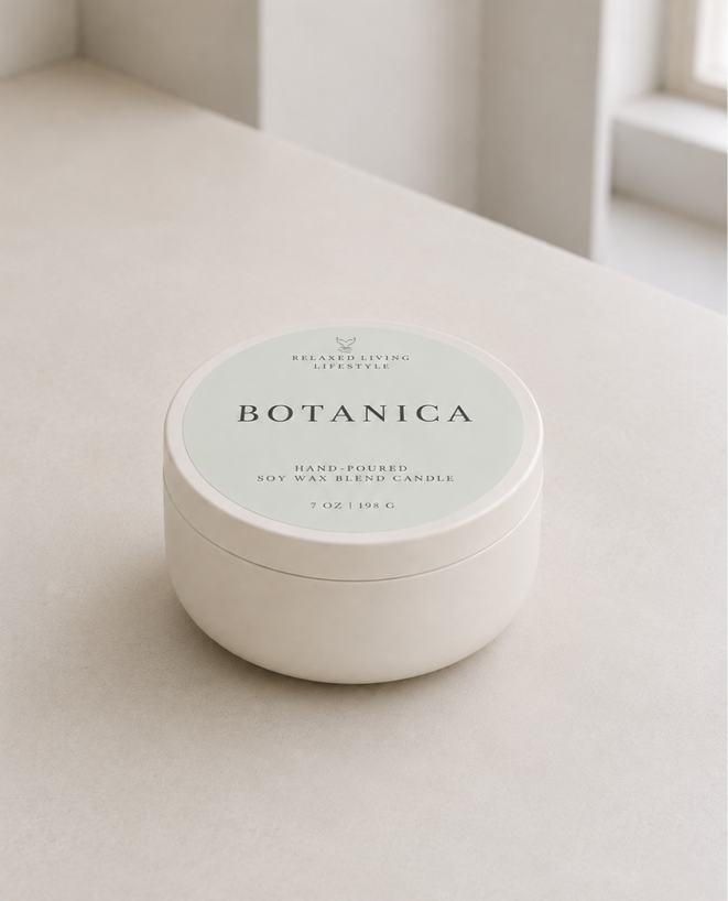 BOTANICA  Candle Tin - 7 oz