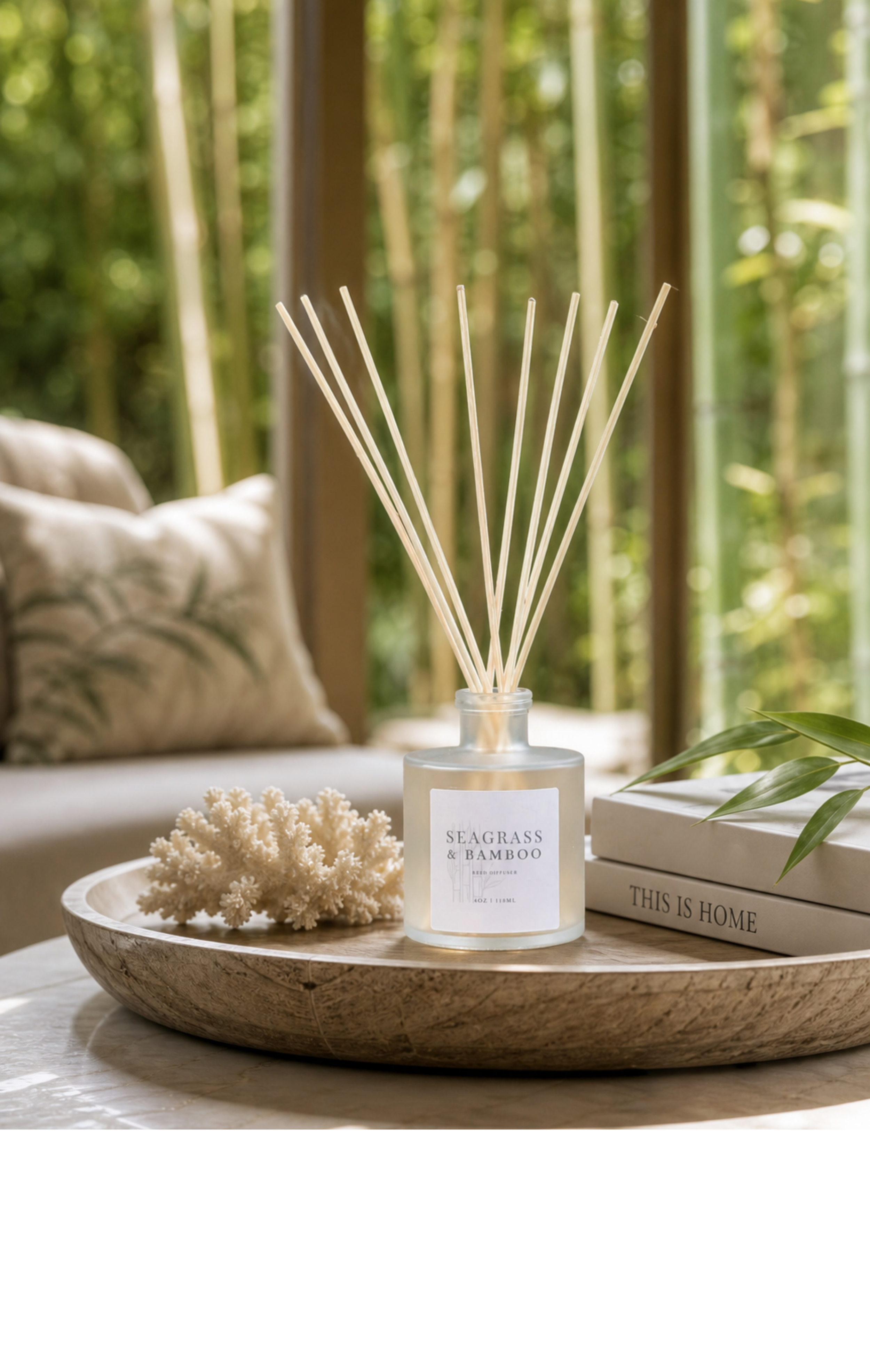 Seagrass & Bamboo  Reed Diffuser