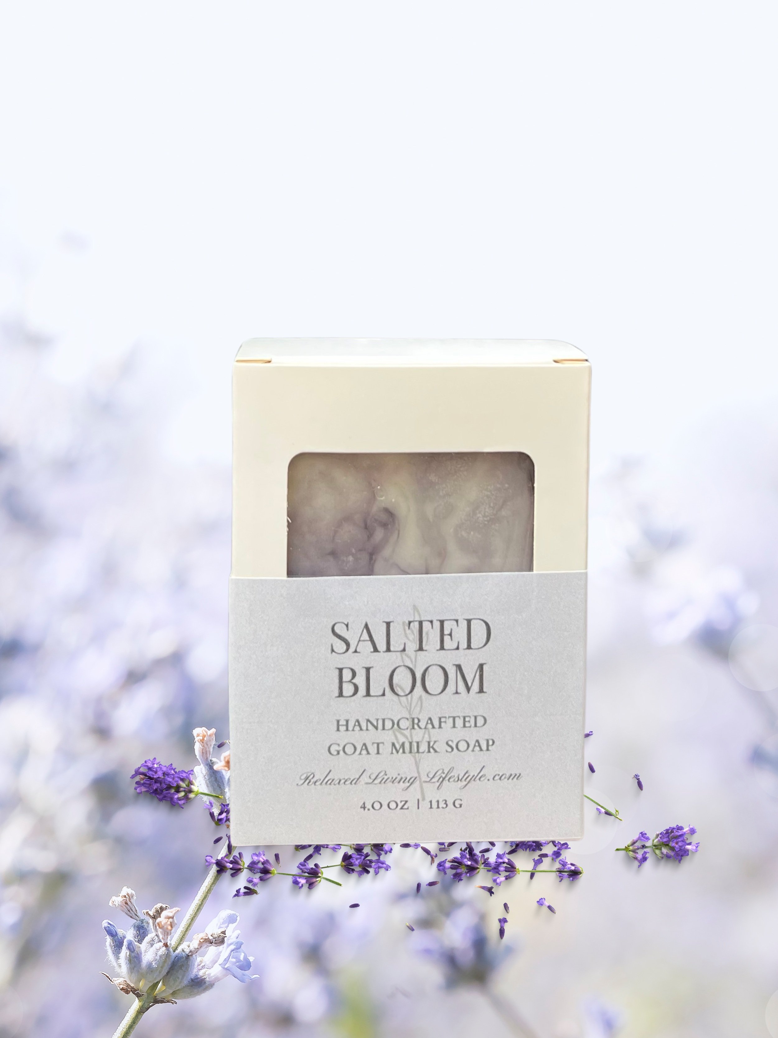 Salted Bloom Goat Milk Soap