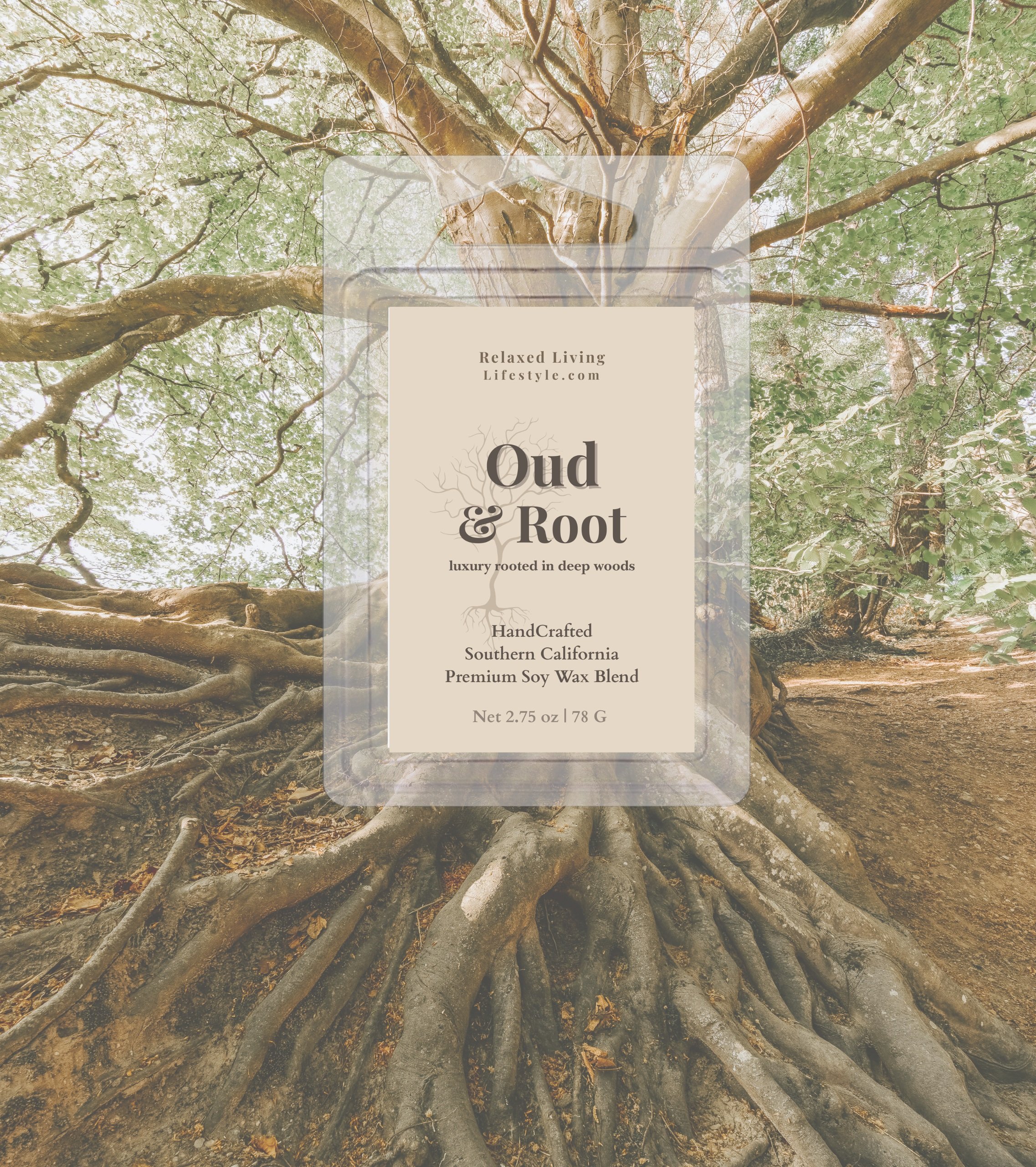 Oud & Root Wax melt