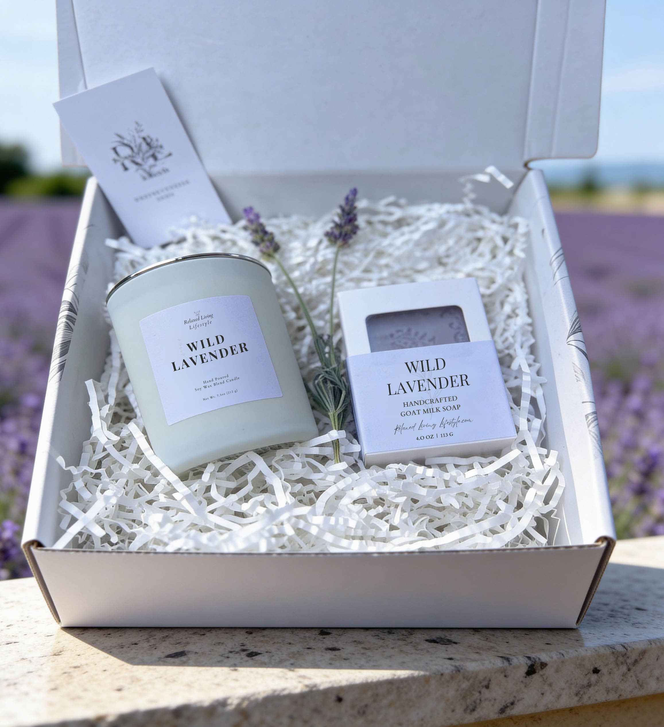 Wild Lavender Gift Box Set