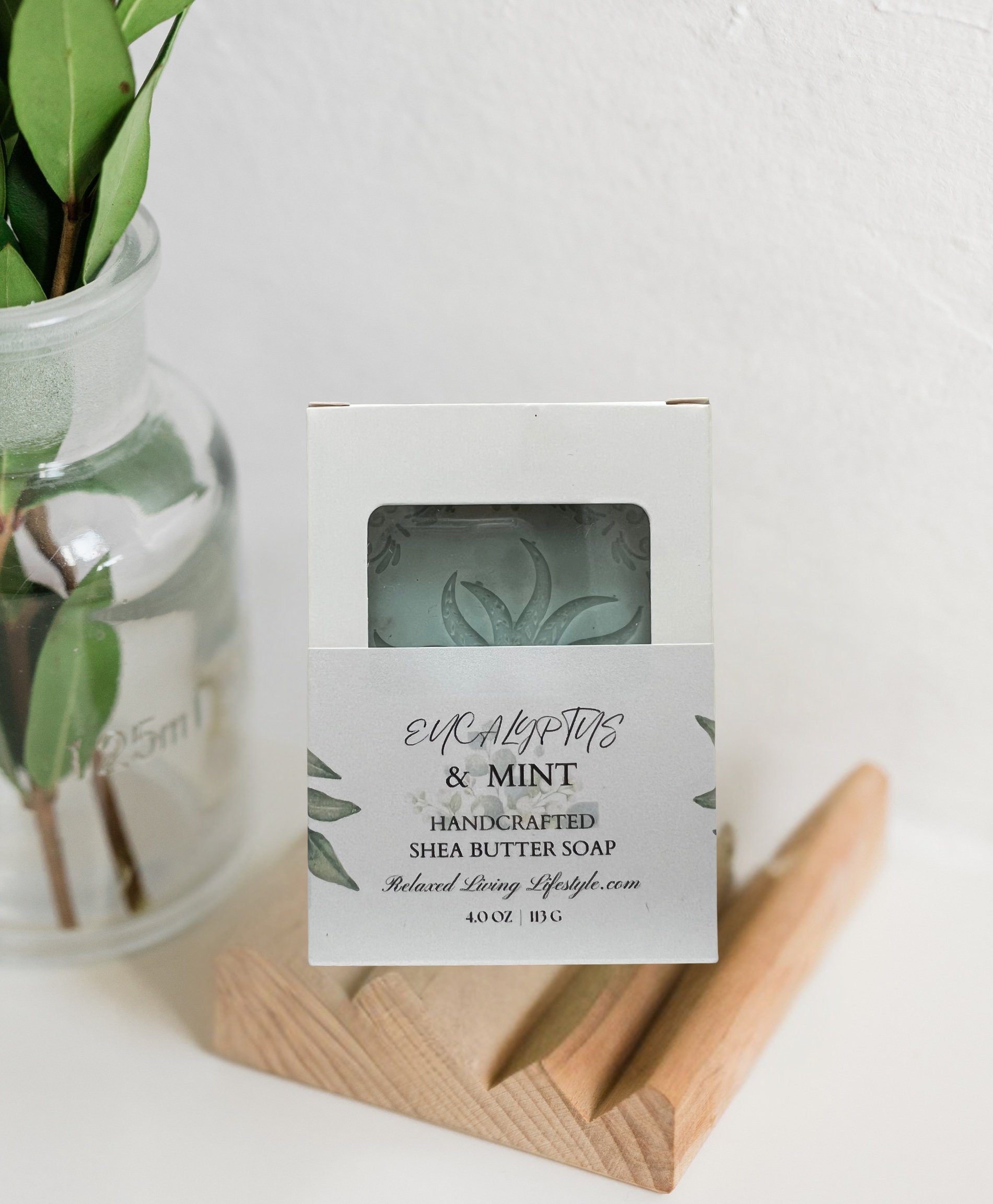 Eucalyptus & Mint Handcrafted Shea Butter Soap