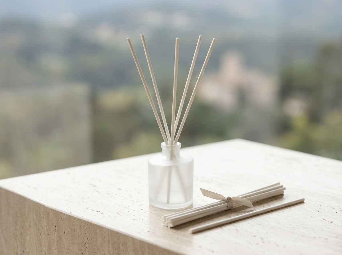 White Fiber Diffuser Reeds     10 pack