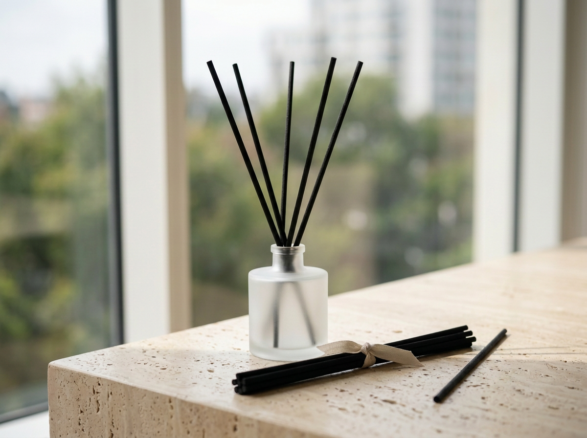 Black Fiber Diffuser Reeds   10 pack