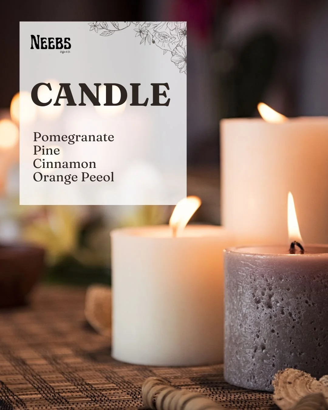 NEEBS Signature Candle