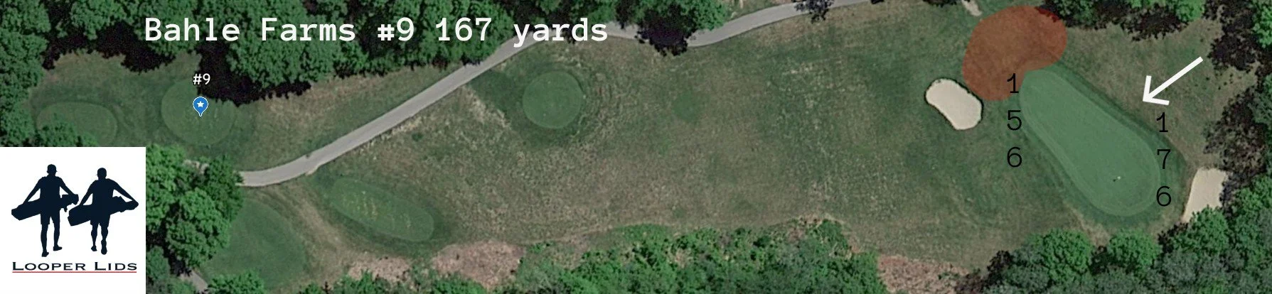 Bahle Farms hole aerial #9