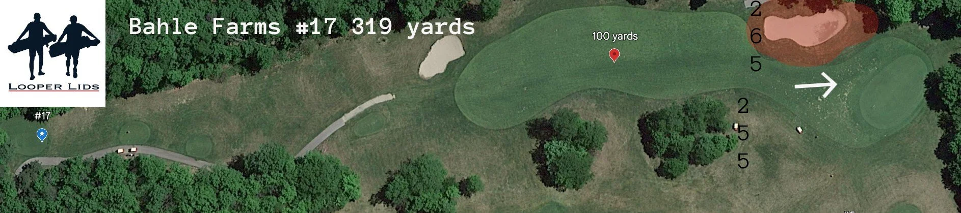 Bahle Farms hole aerial #17