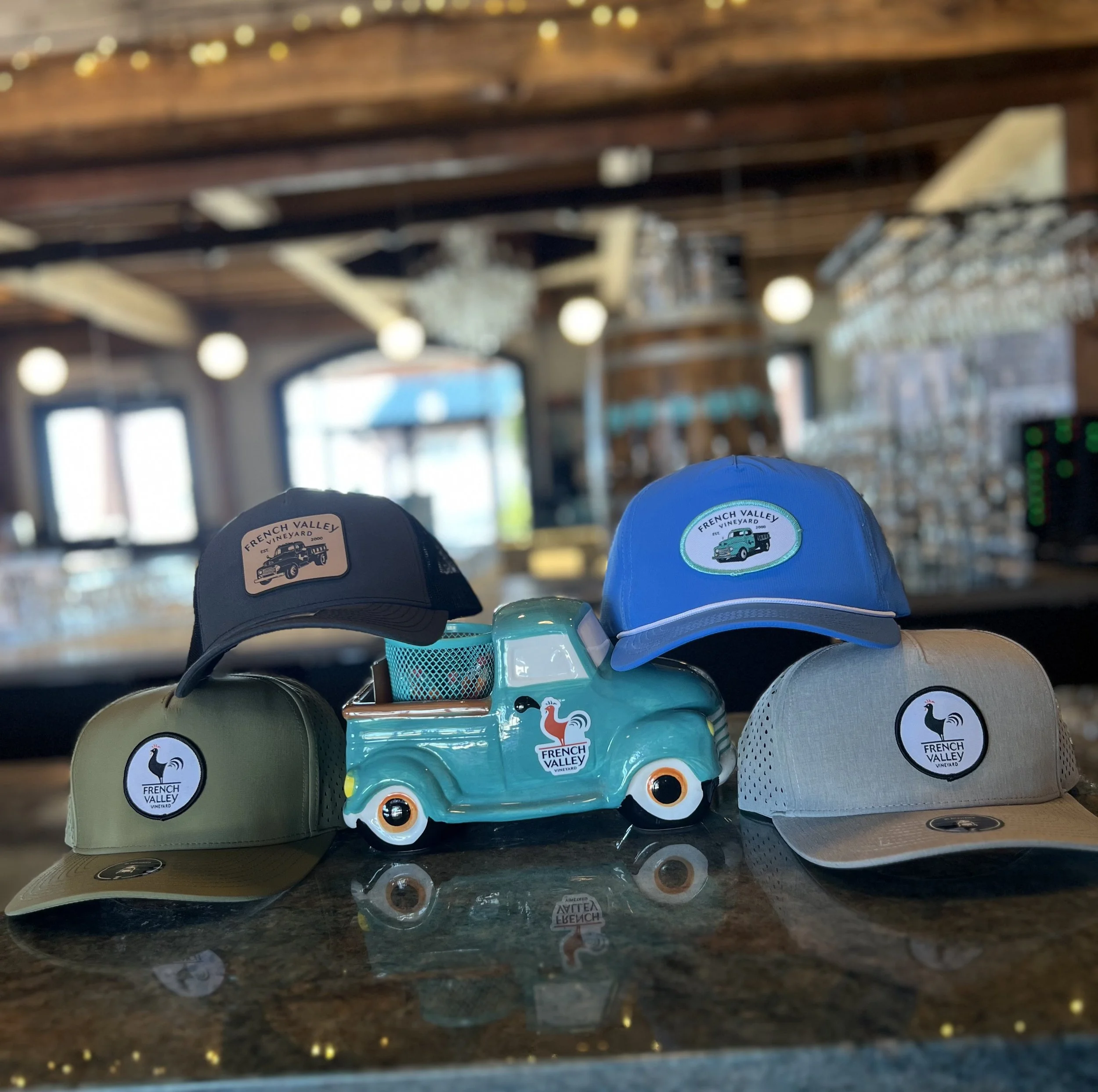Our take on custom headwear in Breweries/wineries/distilleries
