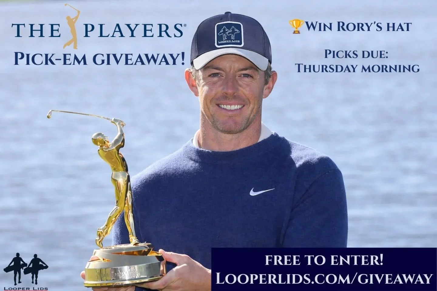 It's giveaway time! You gotta earn your Looper Lids merch around here, though. 

Pick 6 golfers for a chance to prove you know ball better than anyone else. 

Winner announced Sunday afternoon &amp; picks are due Thursday morning(3/12) @ 8 am EST 

-