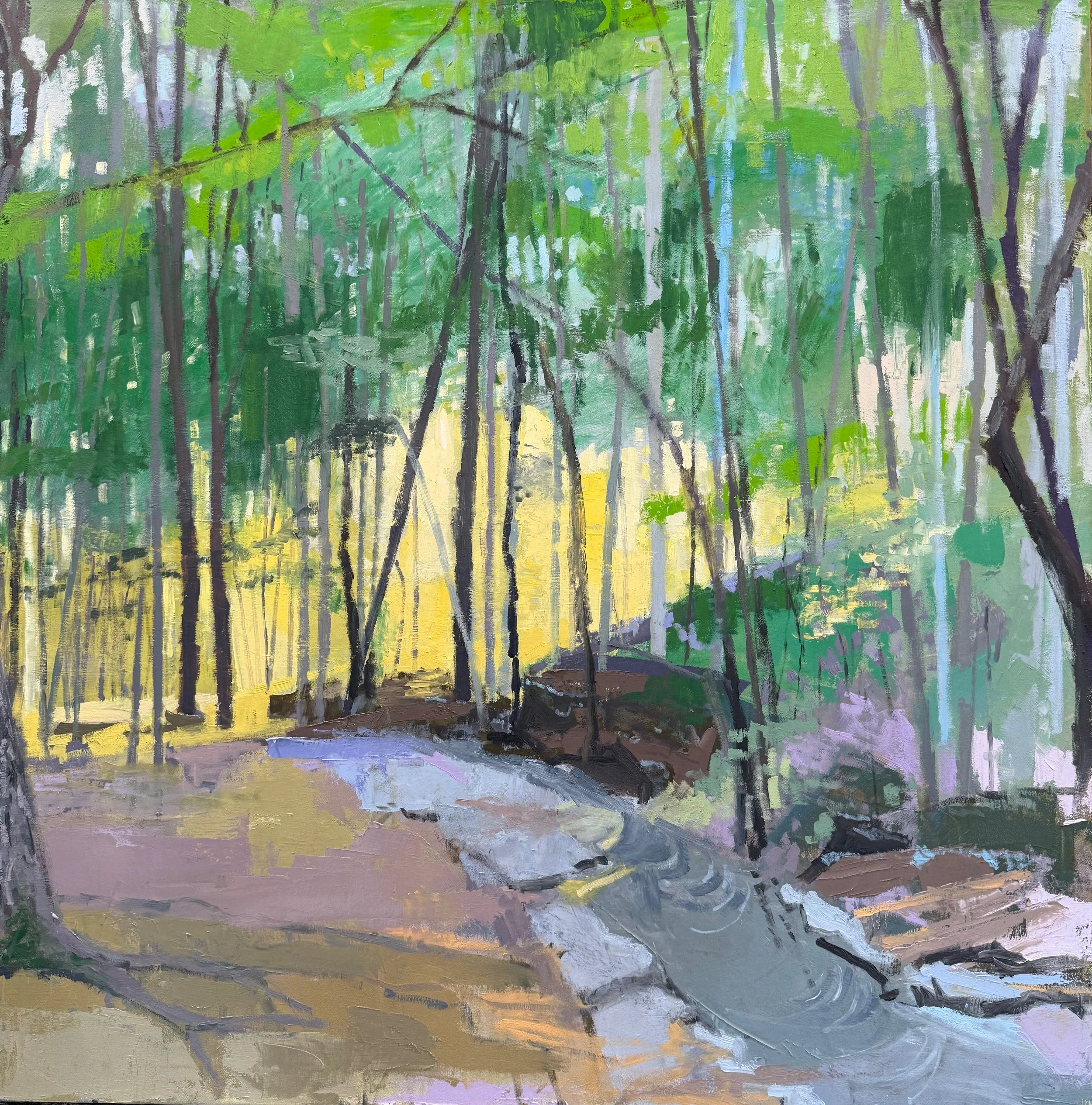 Early Light  Oil on Linen  36"x36"