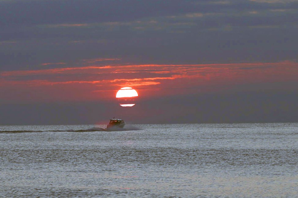 Catawba, Ohio, sunset