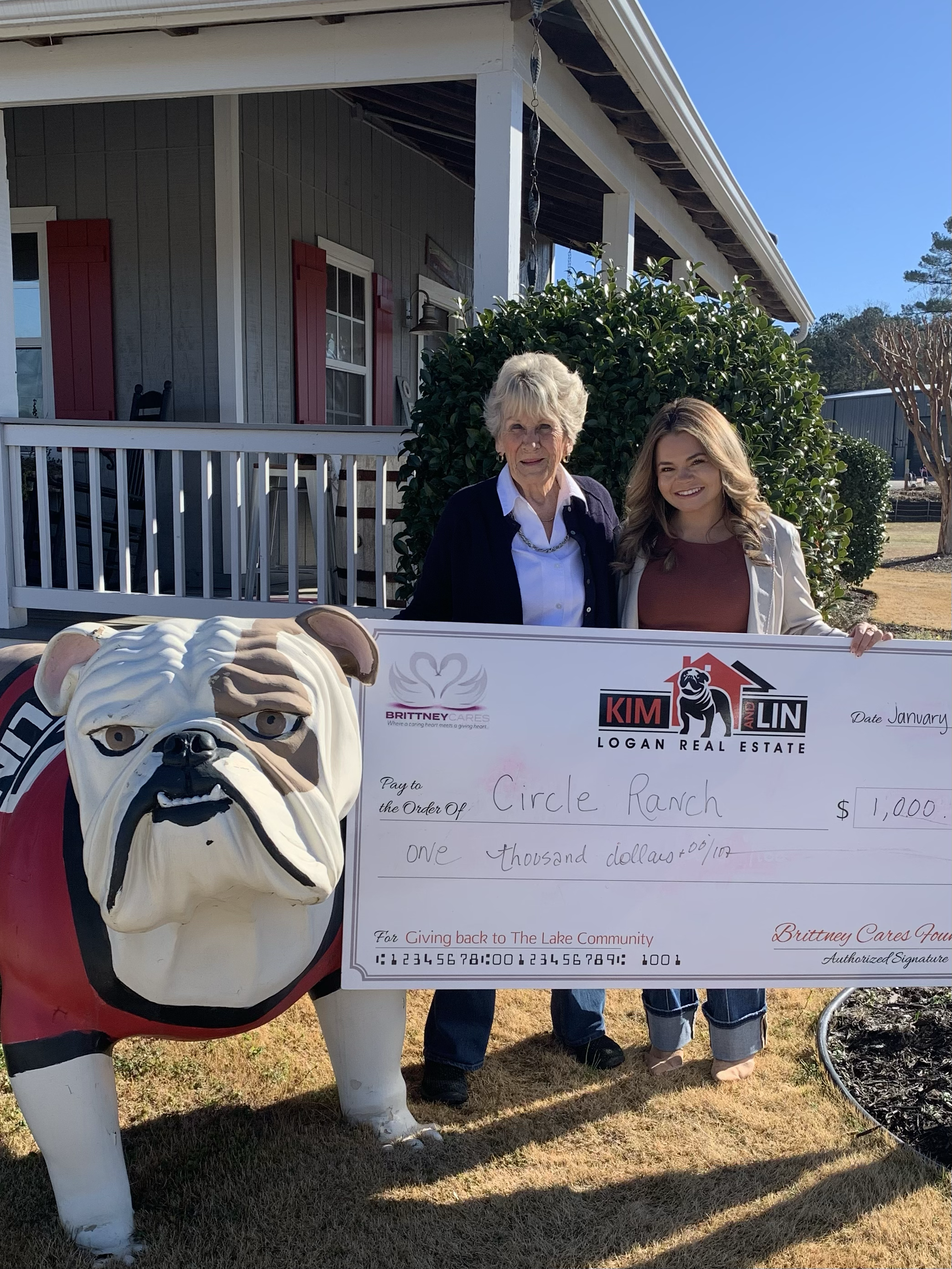 Brittany Cares with Kim & Lin Logan Real Estate