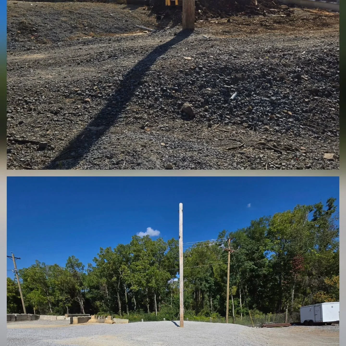 Got er done!! The little green machine does it again. Sure wish 8 could remember the guy laughing saying he could work circles around the 1025 with a shovel 🤣 its sure put in some work!