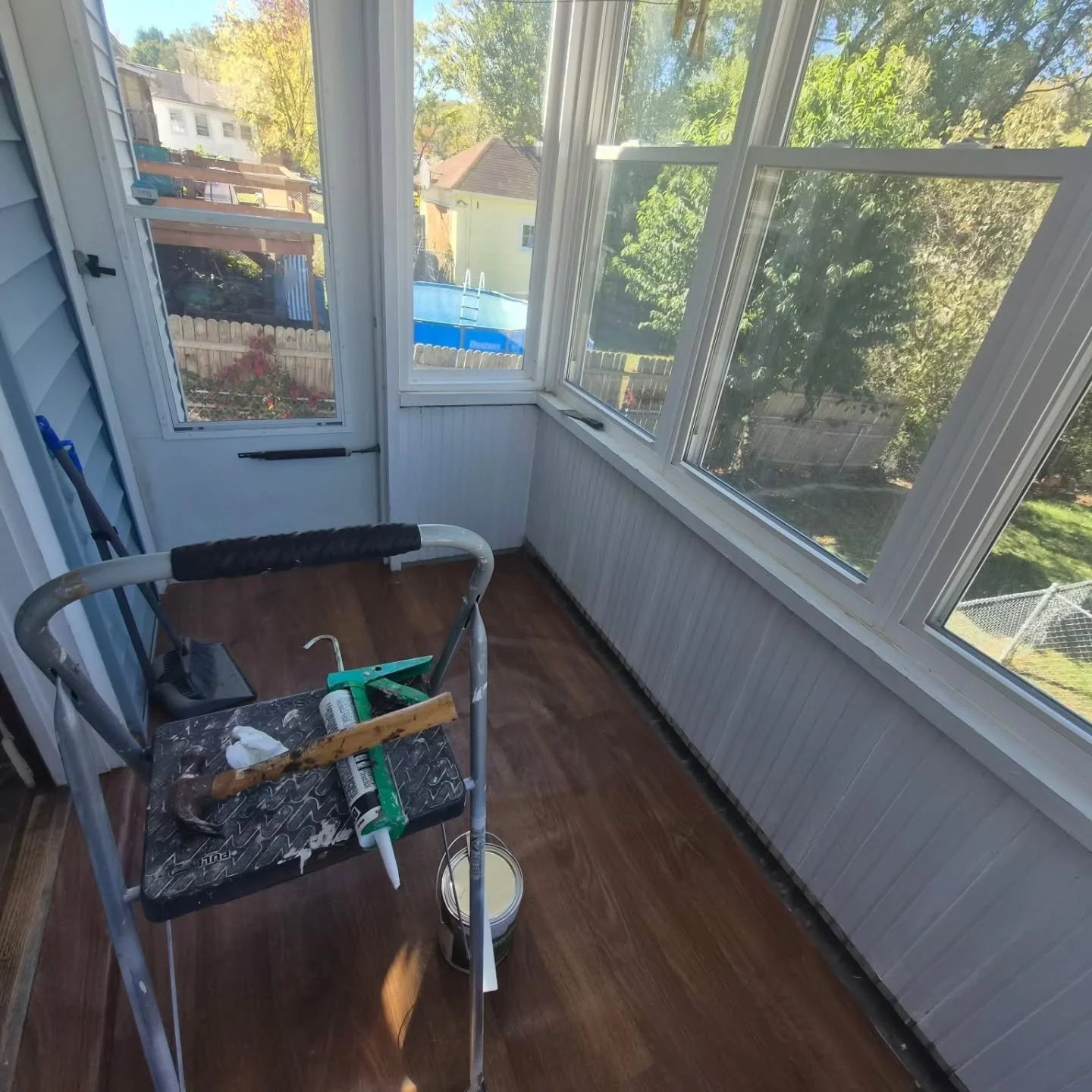 Porch transformation