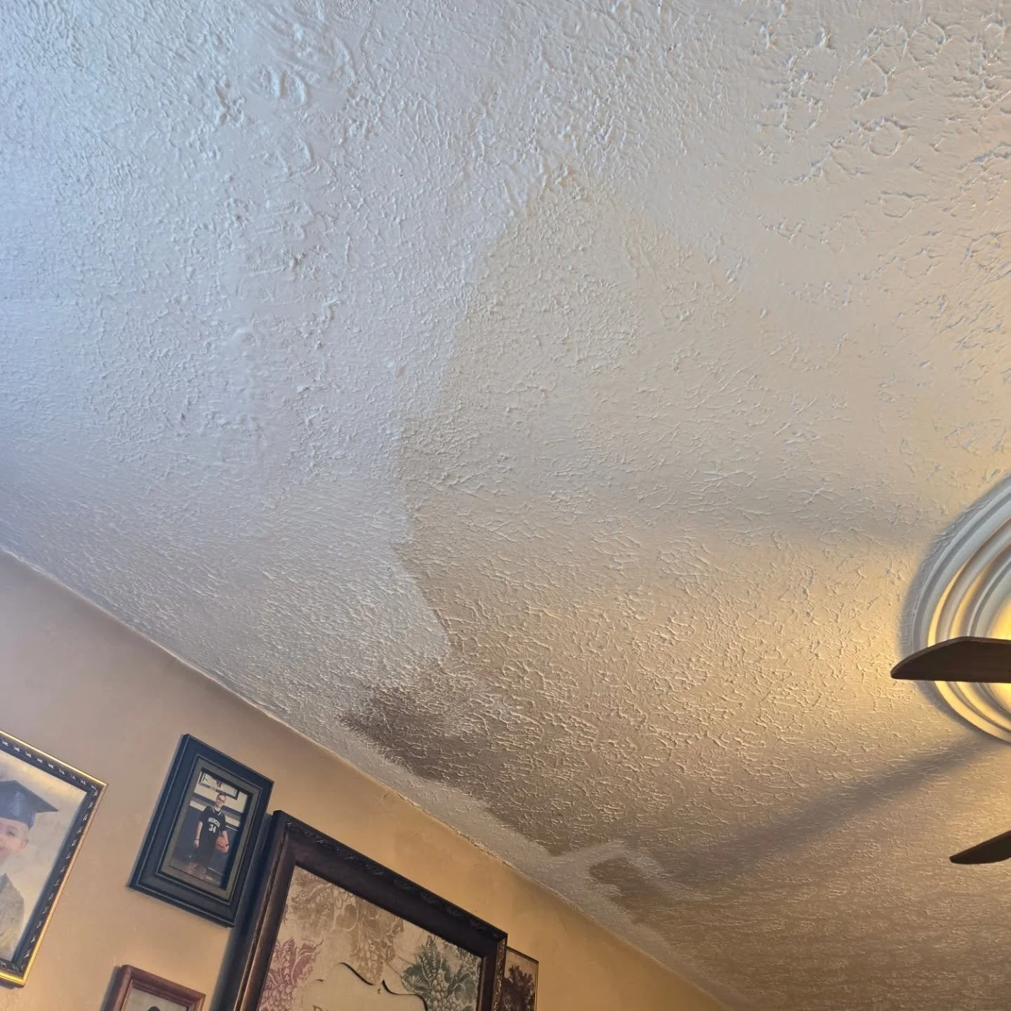 You never pay attention to just how bad your ceilings get. Much much better!!