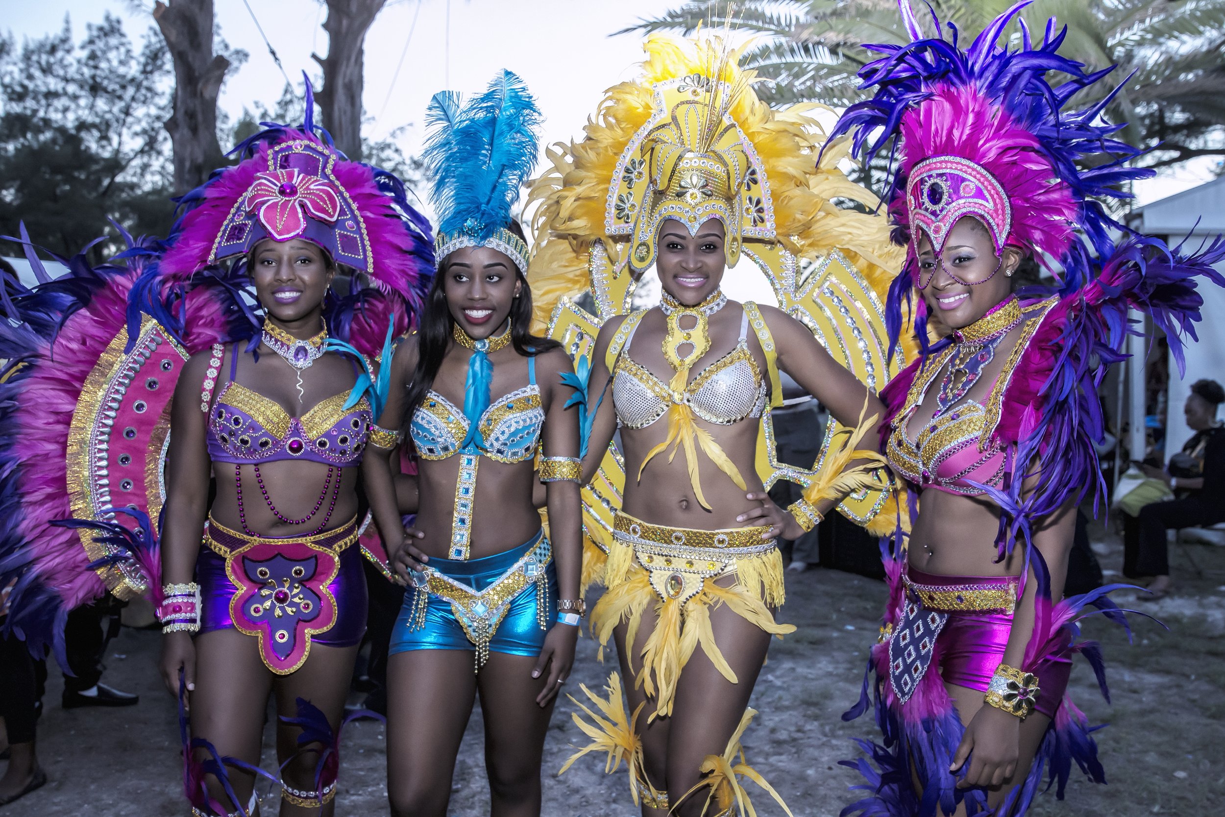 Junkanoo festival ladies Bahamas