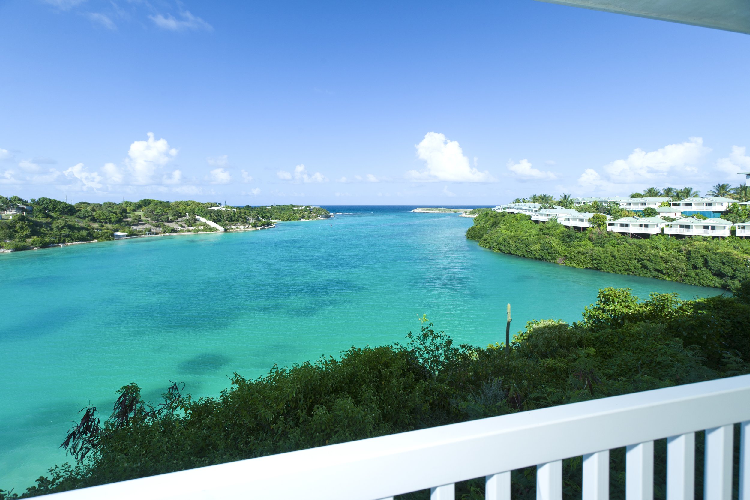 Sea views from the Verandah Antigua