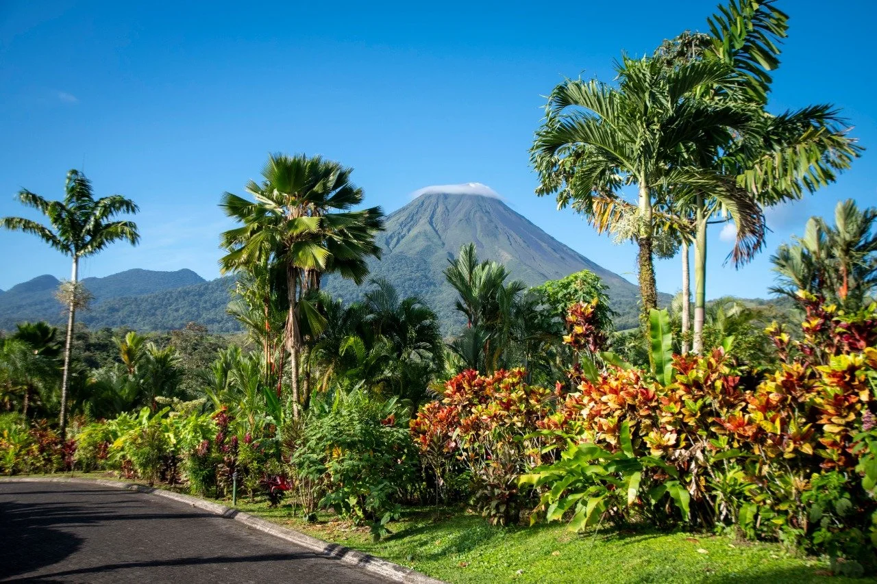 Arenal volcano in Central Costa Rica