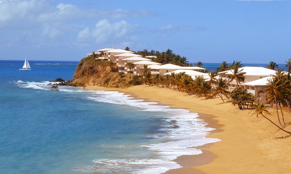 View of Curtain Bluff Antigua