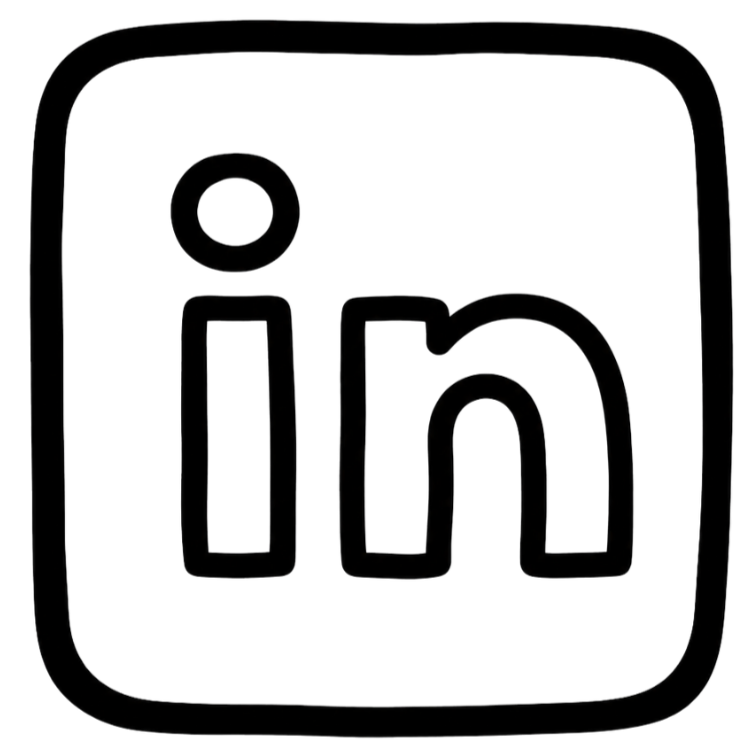 linked in button
