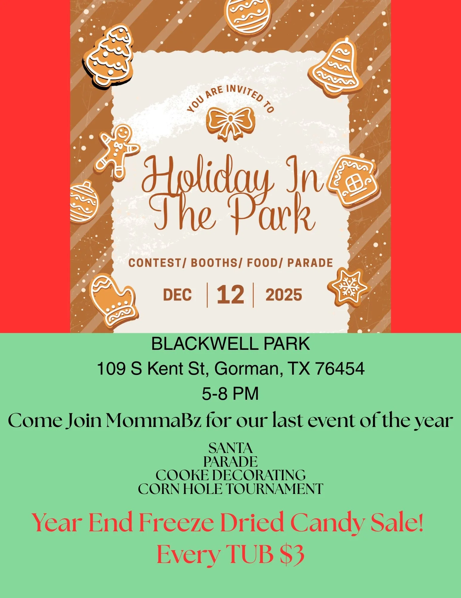 Gorman Holiday In The Park