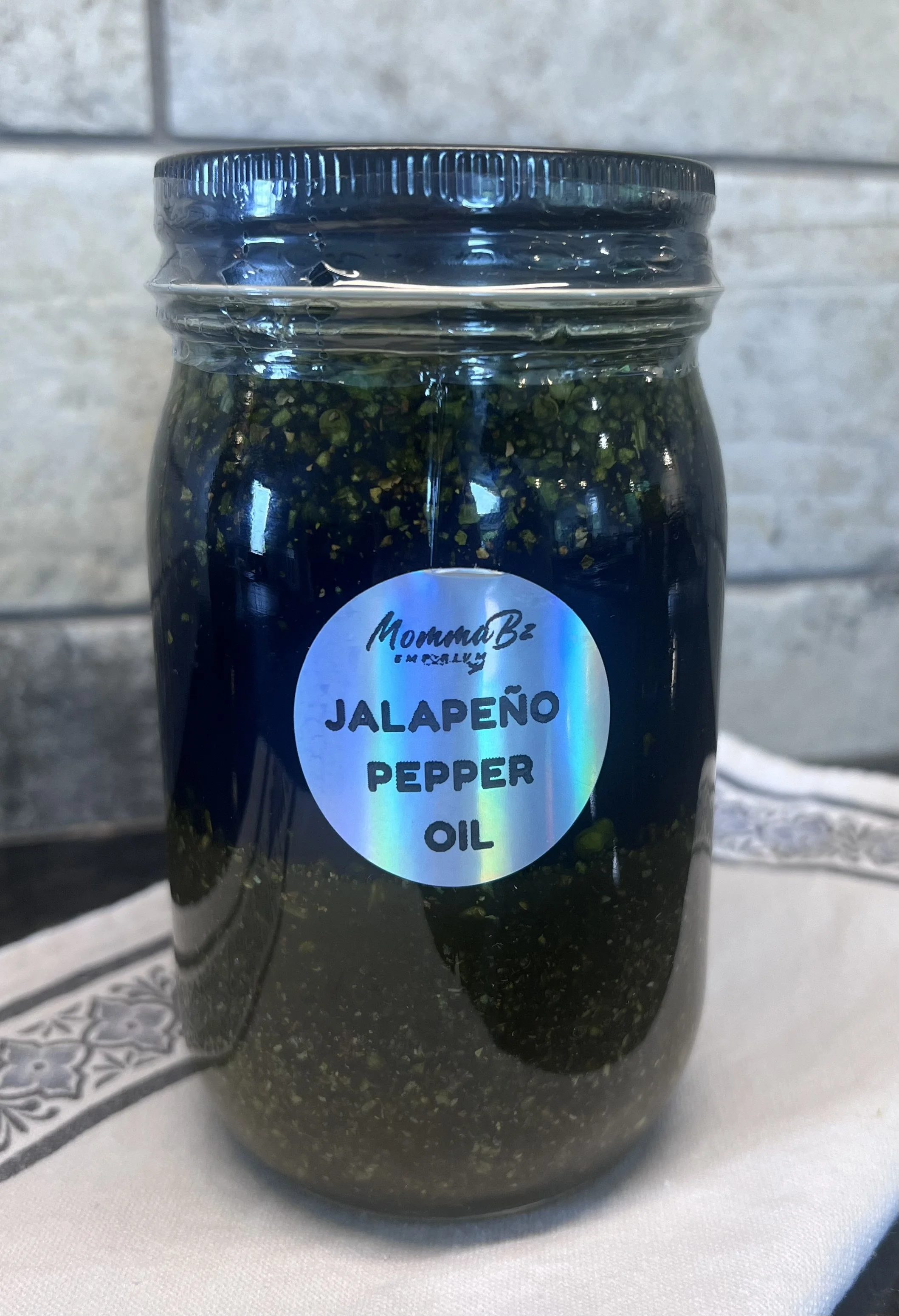 JALAPEÑO PEPPER OIL 16 OZ