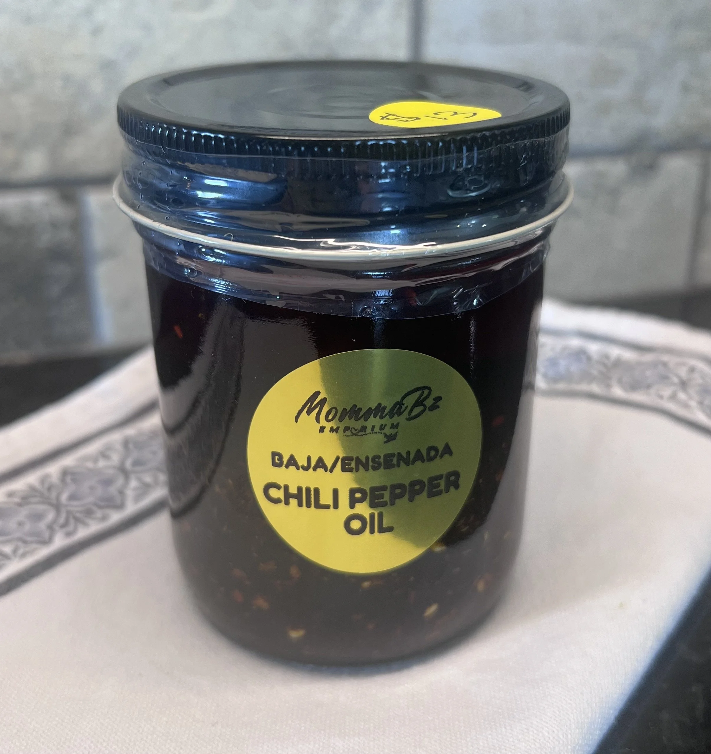 BAJA/ENSENADA CHILI PEPPER OIL 8 OZ