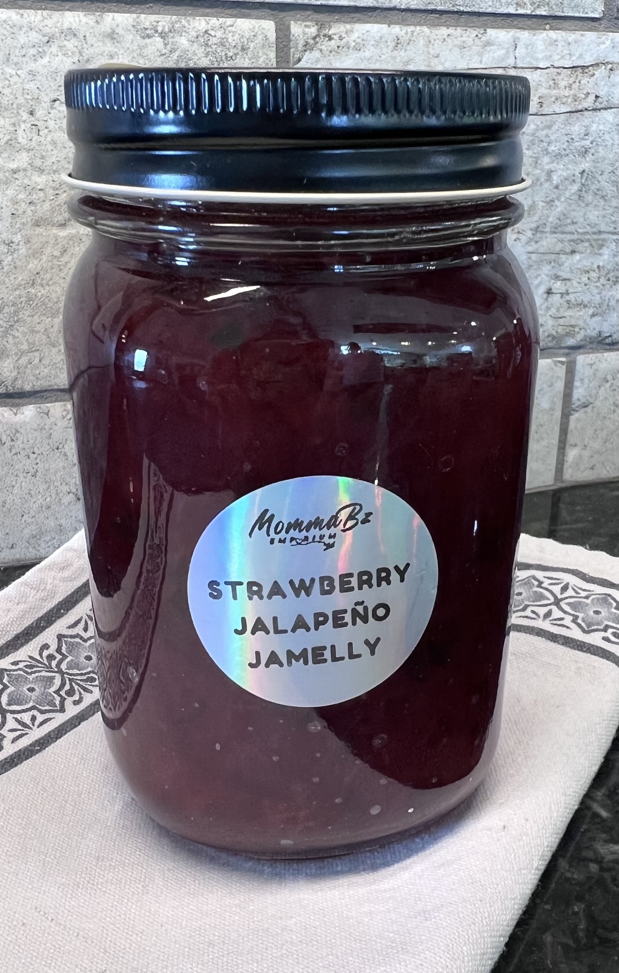 STRAWBERRY JALAPEÑO JAMELLY 16 oz