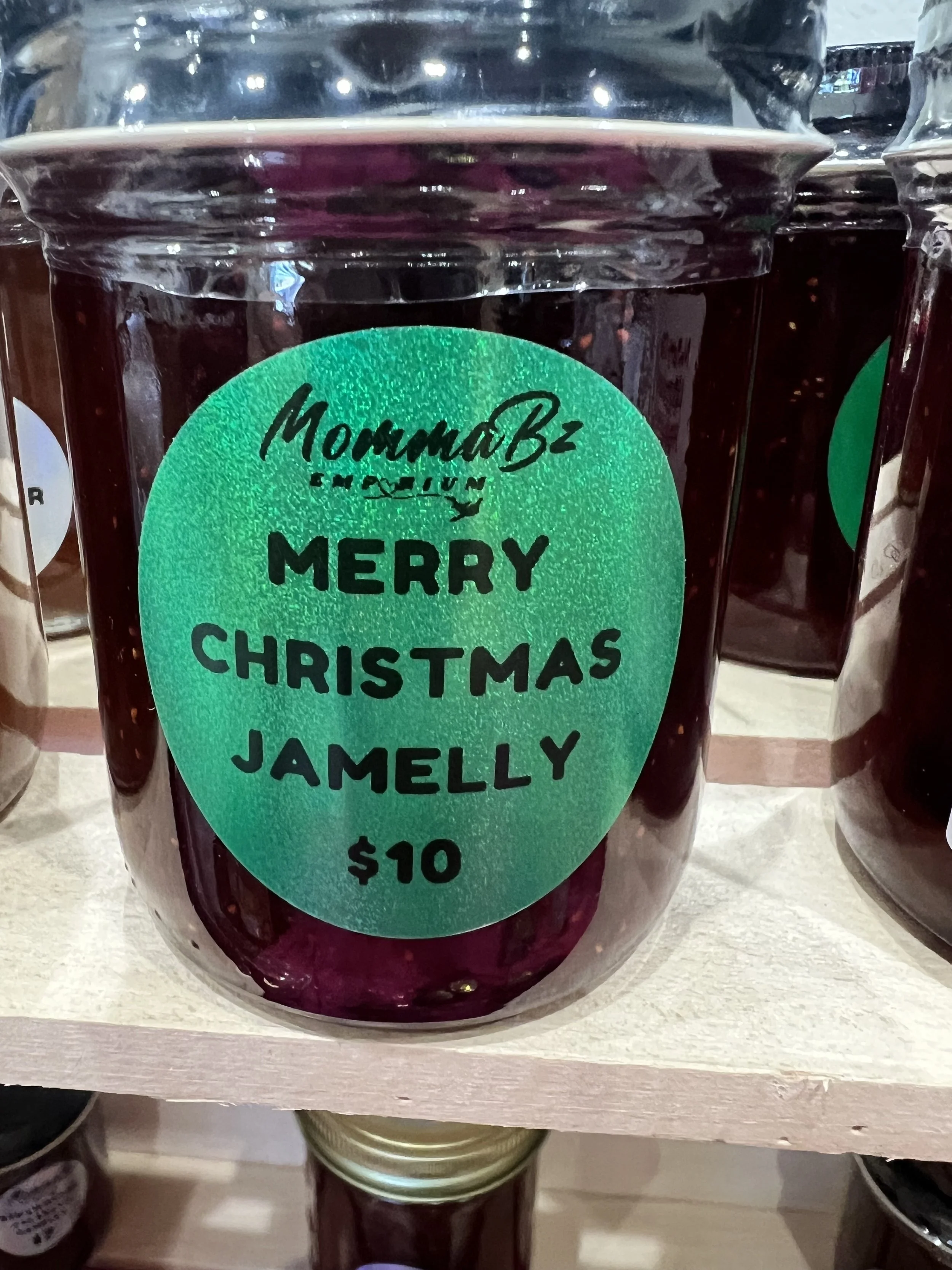 MERRY CHRISTMAS JAMELLY Available With and Without Jalapeños