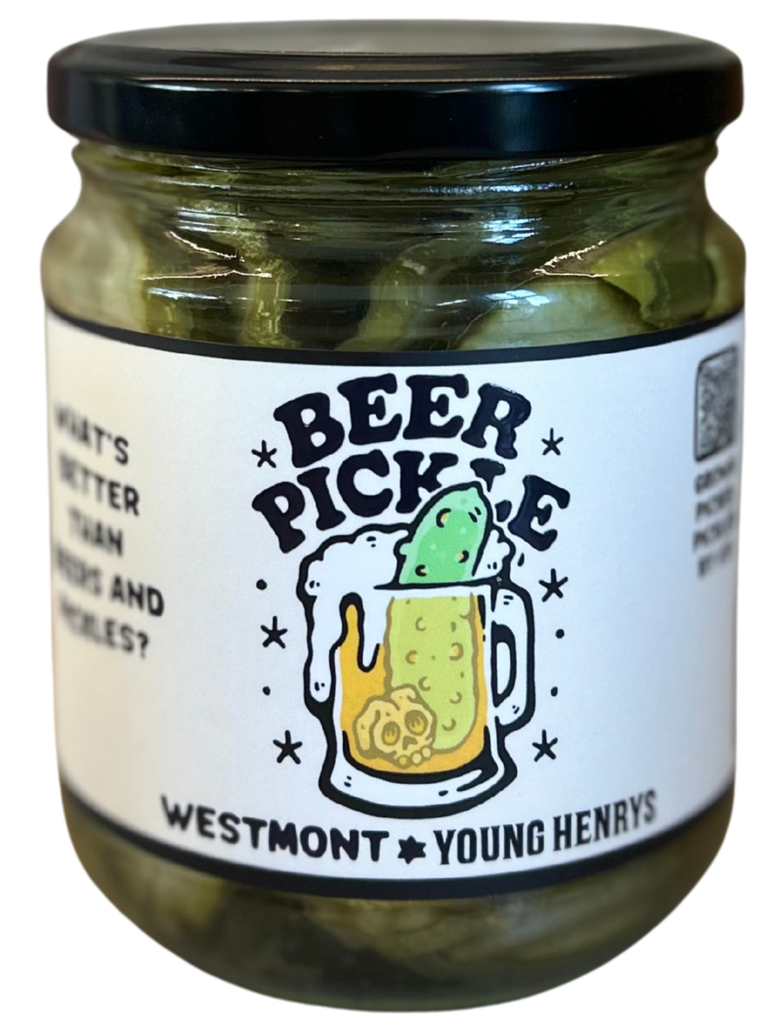WESTMONT X YOUNG HENRYS BEER PICKLE ~ 410g