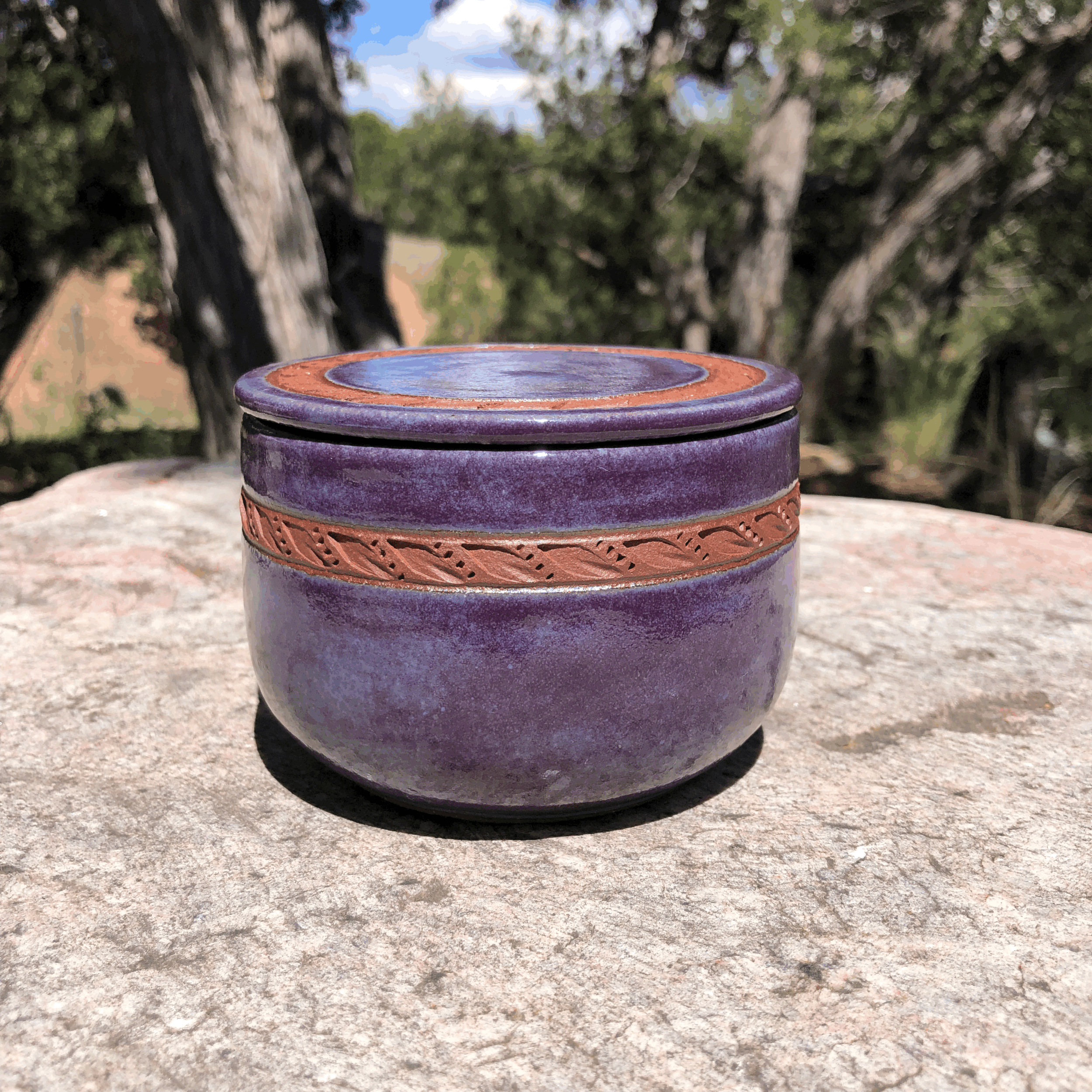 The Purple Butter Keeper
