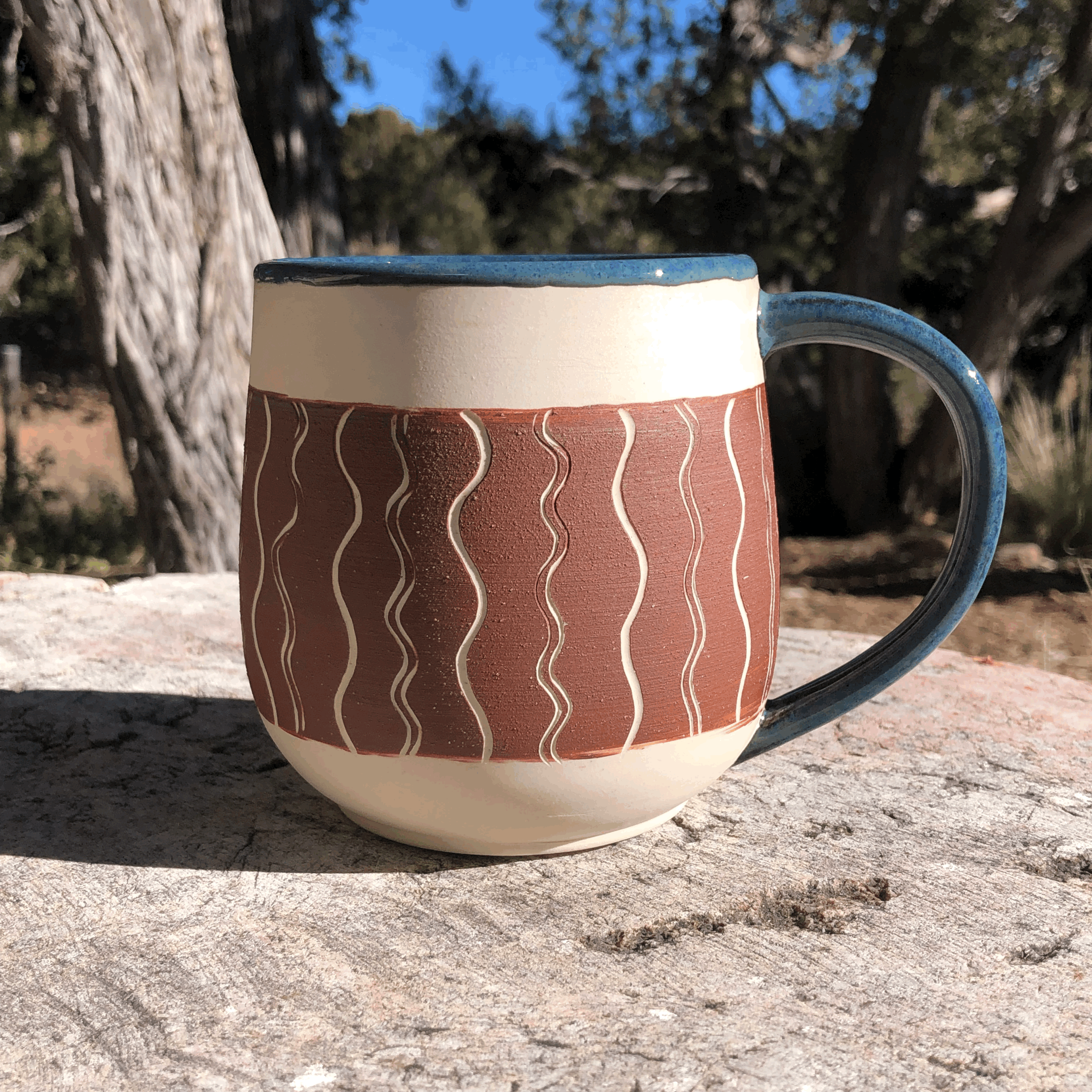 Wavy Lines Mug