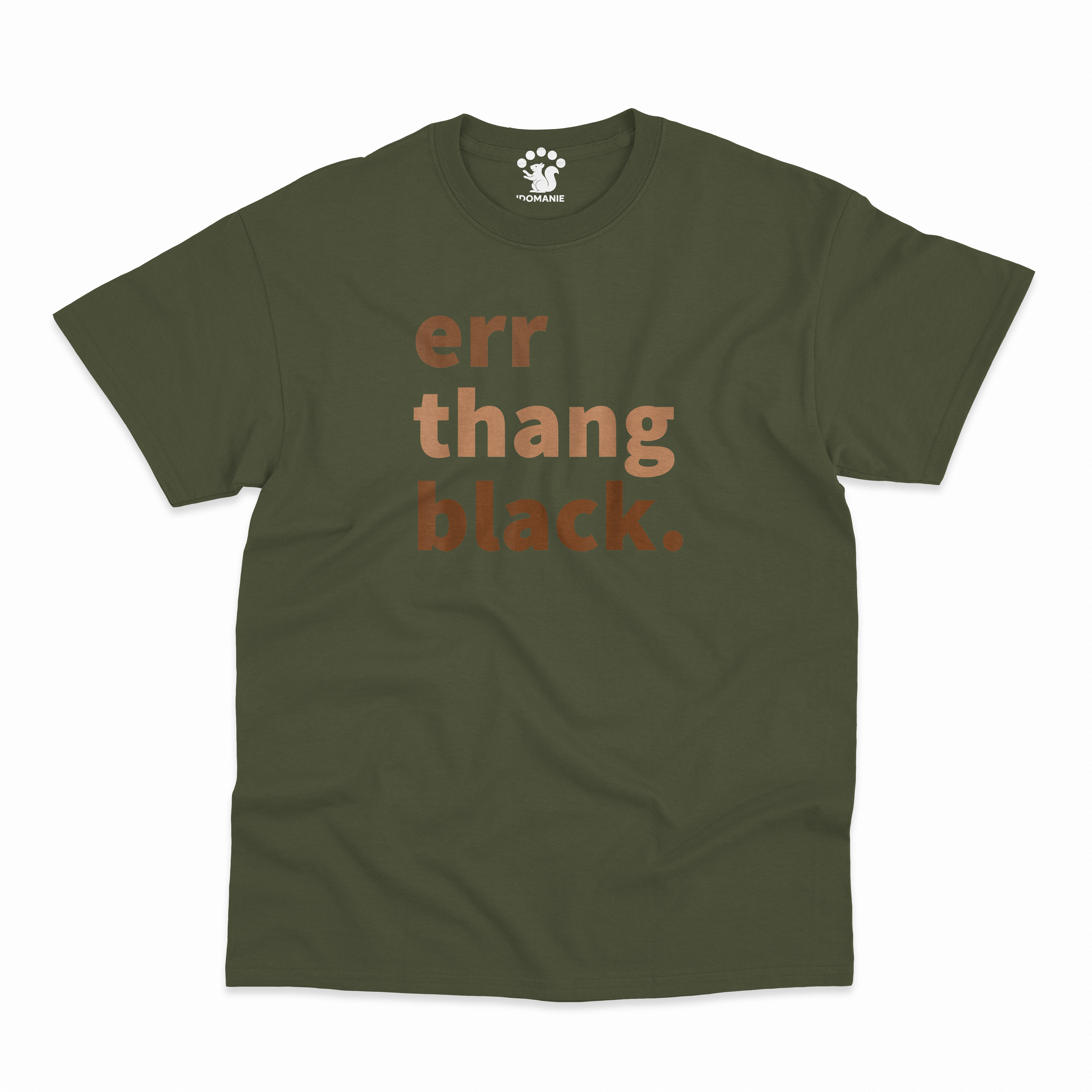 Err Thang Black Tee