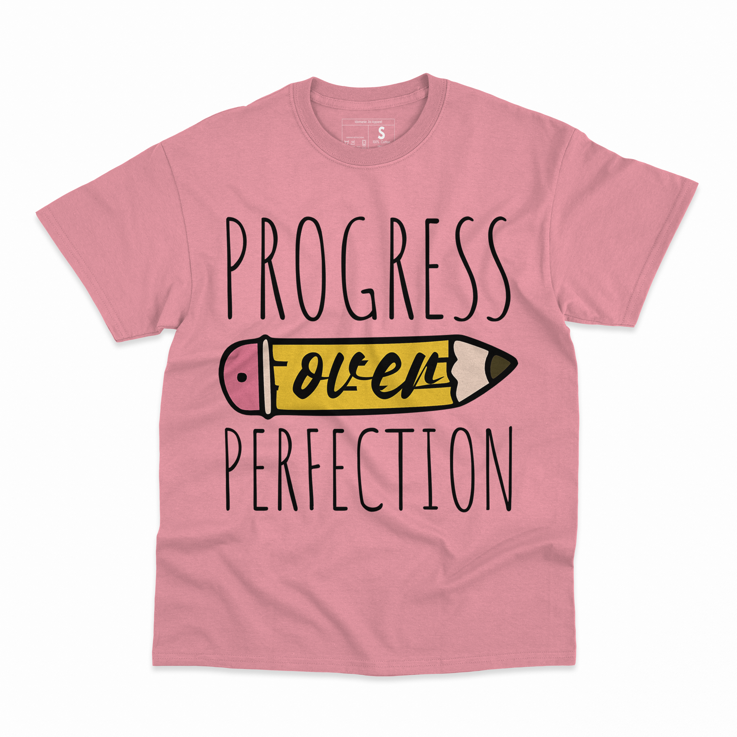 Motivational Progress Over Perfection back to School Teacher  pink.png